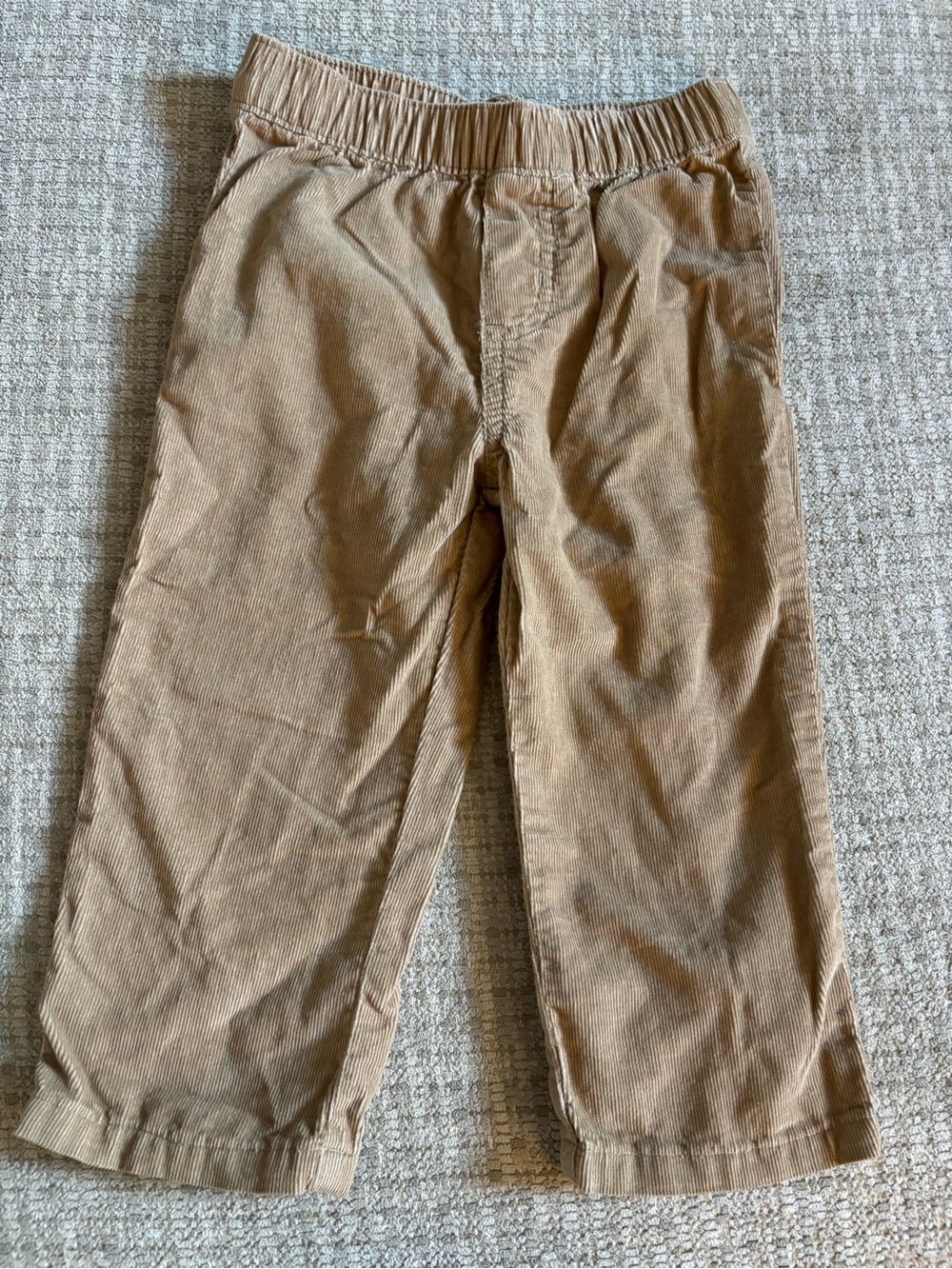 Carter's Tan Corduroy Pull-On Pants